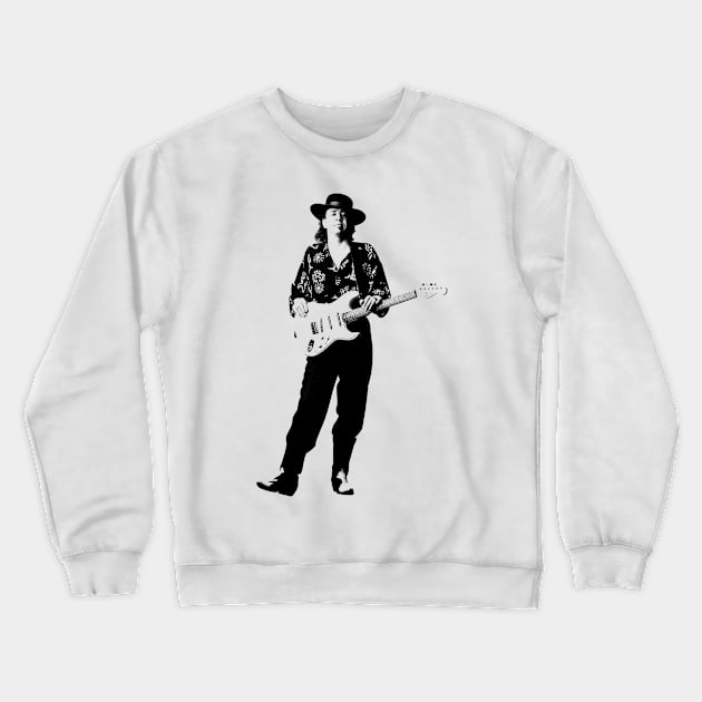 Stevie Ray Vaughan Crewneck Sweatshirt by terilittleberids